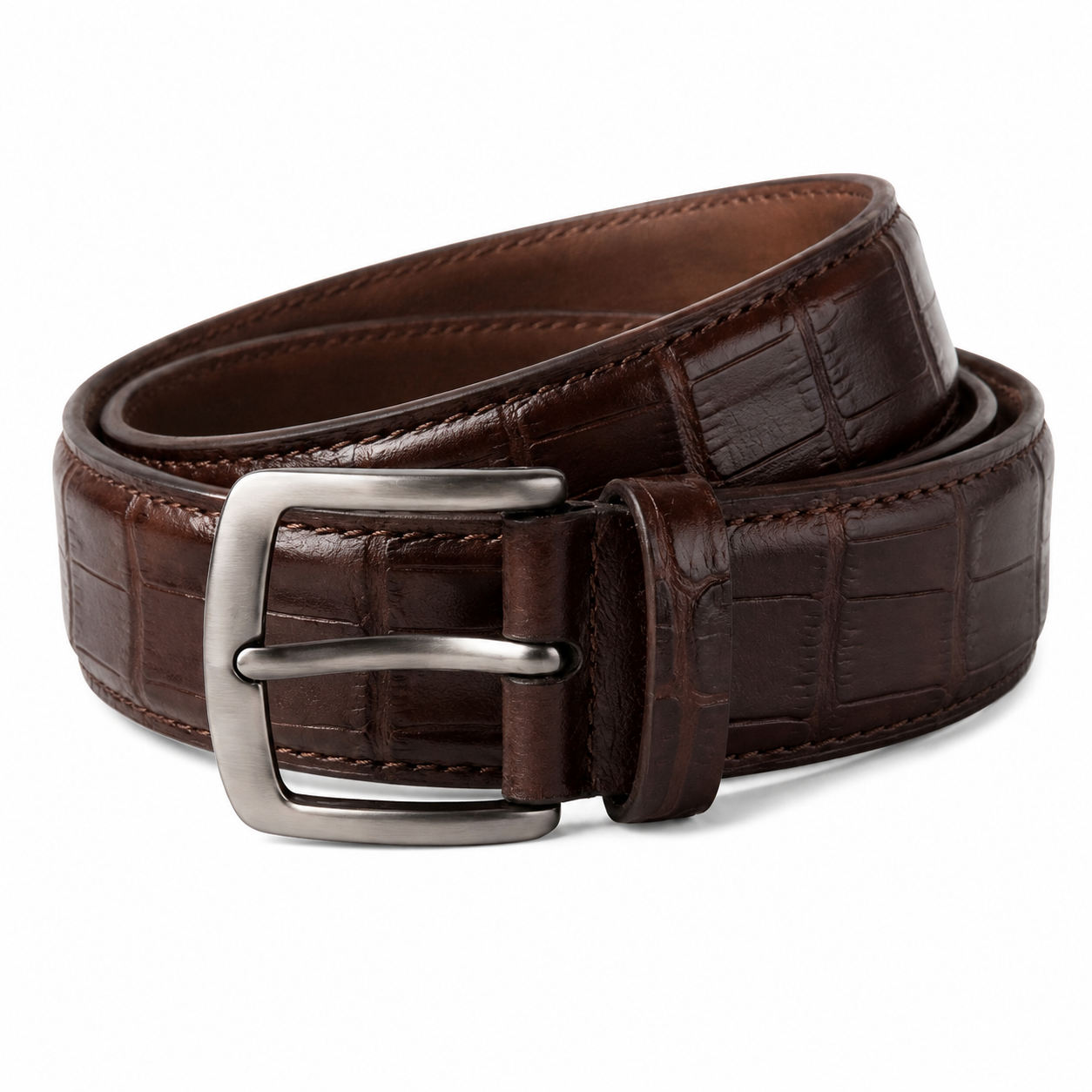 ChatGPT Image Aug 16, 2026, 09_42_16 PM Velzox Premium Crocodile Embossed Leather Belt - Image 1